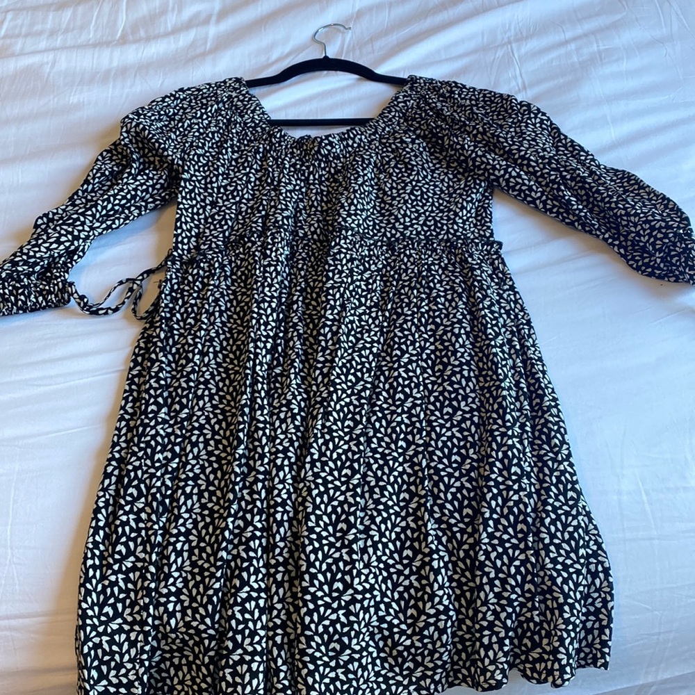 Off the shoulder casual flowy dress